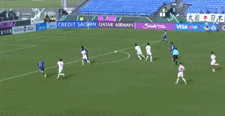 博鱼体育-古谷柊介右路斜射入网,日本扳平比分,日本1-1约旦